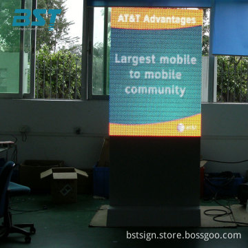 Vertical Full Color Outdoor/Indoor LED Ad Player